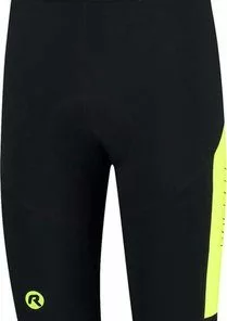 Rogelli Tyro - Fietsbroek - Bibtight - Zwart/Fluor - Maat L