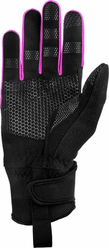 R2 Blizzard - Touchscreen Winterfietshandschoenen - Dikke Winterhandschoenen Tegen De Kou - Fiets, Wandel, Hardloop Handschoenen - Winddicht - Dames En Heren- Zwart/Roze - Maat M / 7 2 R2 Blizzard - Touchscreen Winterfietshandschoenen - Dikke Winterhandschoenen Tegen De Kou - Fiets, Wandel, Hardloop Handschoenen - Winddicht - Dames En Heren- Zwart/Roze - Maat M / 7 - Afbeelding 2