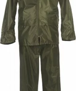 Merkloos Regenpak - Donker Groen XXXL