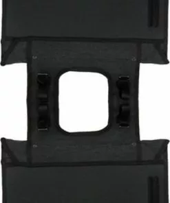 Willex Dubbele Canvas Plus Tas 57 L Zwart/Matzwart -Fietsen-accessoires Verkoopwinkel 395x840