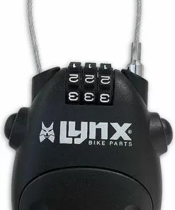 Lynx Kabelslot Cijferslot Hangslot 1,7 X 800mm | Voorkomt Gelegenheidsdiefstal Van Fietsaccessoires Fietstassen Helmen Gereedschap