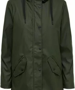 ONLY ONLSALLY RAINCOAT CC OTW Dames Jas - Maat XS