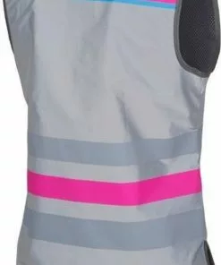 Wowow Veiligheidshesje Lucy Fr Polyester/mesh Grijs/roze Maat L -Fietsen-accessoires Verkoopwinkel 453x840