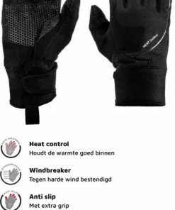 R2 Blizzard - Touchscreen Winterfietshandschoenen - Dikke Winterhandschoenen Tegen De Kou - Fiets, Wandel, Hardloop Handschoenen - Winddicht - Dames En Heren- Zwart/Roze - Maat M / 7 10 R2 Blizzard - Touchscreen Winterfietshandschoenen - Dikke Winterhandschoenen Tegen De Kou - Fiets, Wandel, Hardloop Handschoenen - Winddicht - Dames En Heren- Zwart/Roze - Maat M / 7 -Fietsen-accessoires Verkoopwinkel 461x840 3