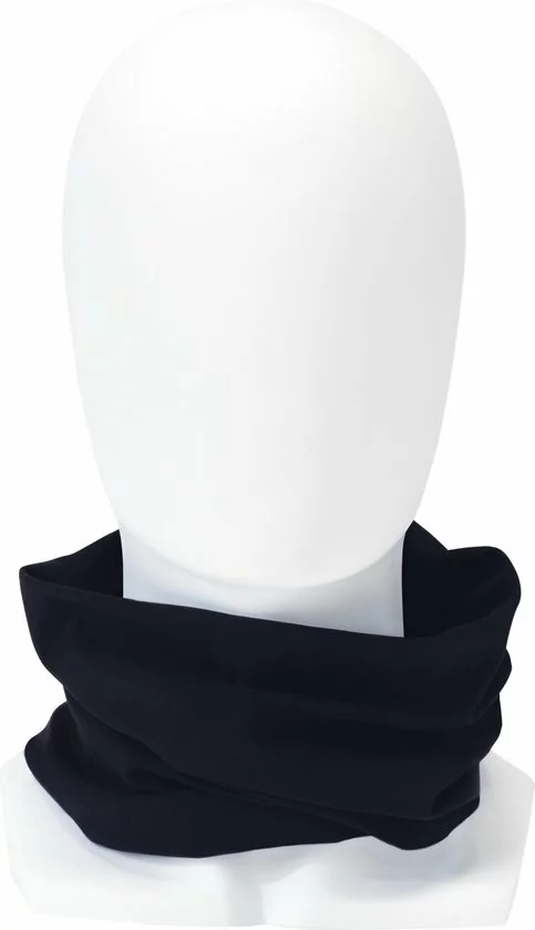 Trishop.be Nekwarmer / Bandana One-size Zwart 1 Trishop.be Nekwarmer / Bandana One-size Zwart