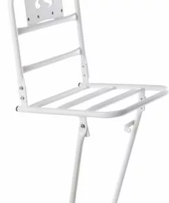 Steco Transport Comfort Voordrager Voor Fietsen Volwassenen - Wit -Fietsen-accessoires Verkoopwinkel 487x840