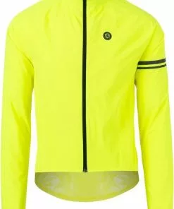 AGU Fiets Regenjack Essential Heren - Geel - L