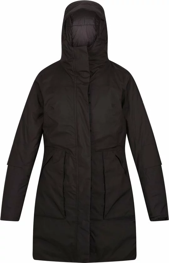 Regatta, Womens Yewbank II Waterdichte Dames Winterjas, Zwart, Maat 40 1 Regatta, Womens Yewbank II Waterdichte Dames Winterjas, Zwart, Maat 40