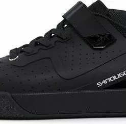 Sandugo Cadmus - Fietsschoenen - Mountainbike Schoenen - SPD - Mtb Schoenen Heren - Maat 45 - Zwart/ Zilver