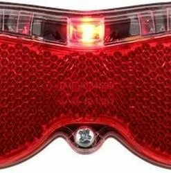 Walfort Fiets Achterlicht Reflector LED - Zuinig Verbruik - 2 X AAA Inbegrepen Inclusief