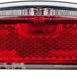 AXA Riff Steady Fiets Achterlicht - LED Fietsverlichting - 50 Mm - Rood