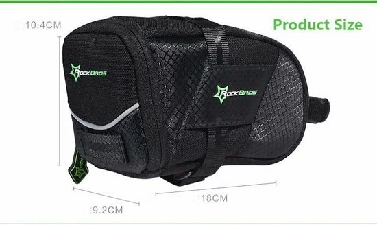 Merkloos Decopatent PRO Fiets Zadeltas - Racefiets - Mountainbike - Mtb - Koersfiets - Fietstassen - Waterdicht - Wielrennen Tas - Zwart 7 Merkloos Decopatent PRO Fiets Zadeltas - Racefiets - Mountainbike - Mtb - Koersfiets - Fietstassen - Waterdicht - Wielrennen Tas - Zwart - Afbeelding 7