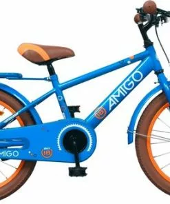 Amigo Sports Jongensfiets - Kinderfiets 18 Inch - Blauw