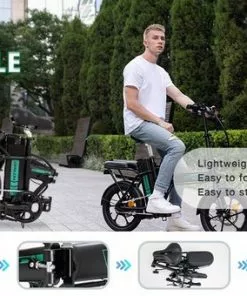 HITWAY E Bike Opvouwbare Elektrische Fiets 250W Motor, 36V / 8.4Ah Batterij, 25km/h, 35-70km, 16", City EBike Heren En Dames, -Fietsen-accessoires Verkoopwinkel 550x340 8