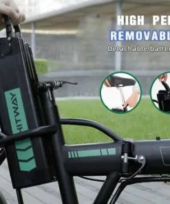 HITWAY E Bike Opvouwbare Elektrische Fiets 250W Motor, 36V / 8.4Ah Batterij, 25km/h, 35-70km, 16", City EBike Heren En Dames, -Fietsen-accessoires Verkoopwinkel 550x340 9