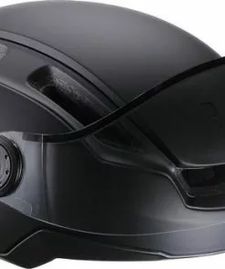 BBB Cycling Indra Faceshield Fietshelm - Oogbescherming - Vizier Met Transparante Lens - Mat Zwart - Maat L - BHE-56F