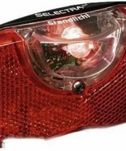 BUSCH & M?LLER Busch & M Ller - Achterlicht Selectra Plus - LED - Dynamo Standlicht - Rood