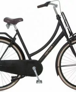 Cortina U4 - Stadsfiets - D50 - Jet Black Matt - R3