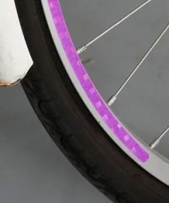 Merkloos Reflecterend - Waterdicht - Fiets - Lopend - Eenvoudig Te Beplakken - Kleur Zilver (ook Groen En Oranje) -Fietsen-accessoires Verkoopwinkel 550x355 3