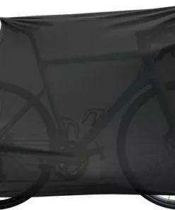 Merkloos FULL Fietssok Zwart | Fietshoes | Velosock | Bike Sock | 1 Fiets | Universeel Bike Cover | Fiets Beschermhoes | Fietstransporthoes | Racefiets Beschermhoes | MTB | Fiets | Wasbaar |