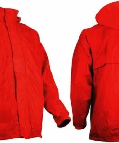 Ralka Regenjack - Senior - Rood - XXL