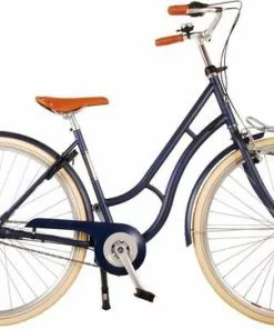 Volare Lifestyle Meisjesfiets - Tiener - 48 Cm - Lage Zadelstand - Blauw - 3 Versnellingen