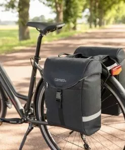 New Looxs Cameo Sports Bag Dubbele Fietstas 28 Liter Zwart -Fietsen-accessoires Verkoopwinkel 550x366 161