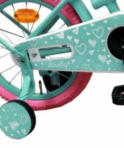 Amigo Lovely Meisjesfiets - Kinderfiets 12 Inch - Turquoise -Fietsen-accessoires Verkoopwinkel 550x366 212