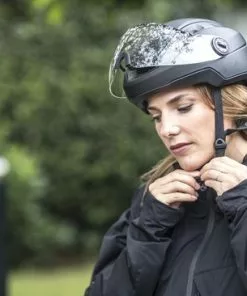 BBB Cycling Indra Faceshield Fietshelm - Oogbescherming - Vizier Met Transparante Lens - Mat Zwart - Maat L - BHE-56F -Fietsen-accessoires Verkoopwinkel 550x366 217