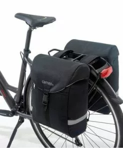 New Looxs Cameo Sports Bag Dubbele Fietstas 28 Liter Zwart