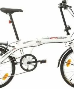 PROBIKE FOLDING 20 INCH 6 SPEED WHITE
