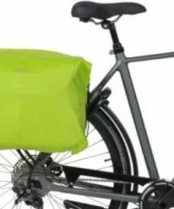 Basil Keep Dry And Clean Regenhoes - Horizontaal - Neongeel -Fietsen-accessoires Verkoopwinkel 550x373 1