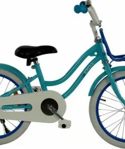 2Cycle Lady Meisjesfiets - 18 Inch - Voordrager - Blauw - Meisjesfiets -Fietsen-accessoires Verkoopwinkel 550x381