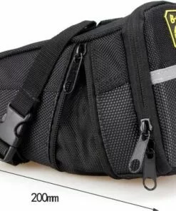 Voltano Zadeltas - Zwart - Uitbreidbaar - Waterdicht - 2.04 Liter -Fietsen-accessoires Verkoopwinkel 550x388 5