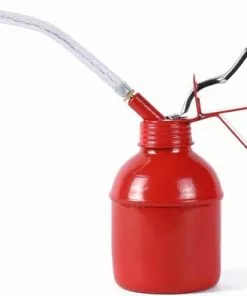 Benson Oliekan Met Flexibele Tuit - 300Cc - Metaal - Rood