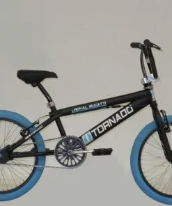 Royal Bugatti Freestyle BMX Fiets - 20 Inch - Zwart/Blauw