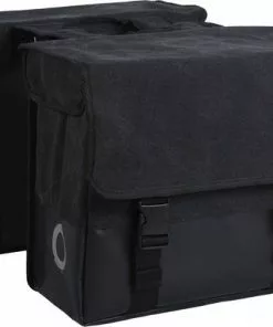 Willex Dubbele Canvas Plus Tas 57 L Zwart/Matzwart