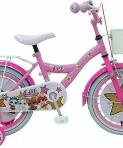 LOL Surprise Kinderfiets - Meisjes - 16 Inch - Roze - 2 Handremmen