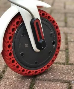 Kitra Xiomi M365 Banden Volle En Volrubberen Band Voor Xiaomi M365 (PRO) En Phaewo X9 - M365 Accessoires En Onderdelen - Volrubber - Zonder Binnenband - Anti-slip - Afvoerprofiel - 8,5'' Band - Geen Lekke Band (rood) -Fietsen-accessoires Verkoopwinkel 550x412 56