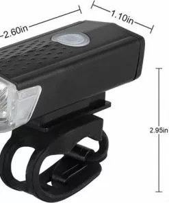 Shopdomain Waterdicht Fiets Lamp LED-Fietsverlichting Set-Voorlicht En Achterlicht-Oplaadbare USB Fietslamp Met Adapter-waarschuwing Licht -Fietsen-accessoires Verkoopwinkel 550x415 2