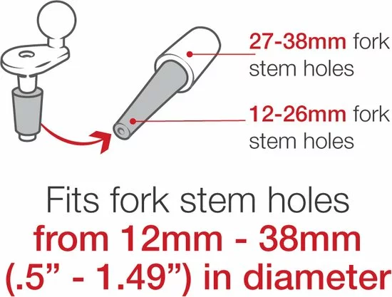 RAM Mount RAM-B-176-A-UN7U Houder Mobiele Telefoon/Smartphone Zwart Actieve Houder 13 RAM Mount RAM-B-176-A-UN7U Houder Mobiele Telefoon/Smartphone Zwart Actieve Houder - Afbeelding 13