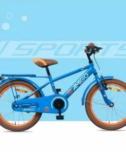 Amigo Sports Jongensfiets - Kinderfiets 18 Inch - Blauw -Fietsen-accessoires Verkoopwinkel 550x421 13