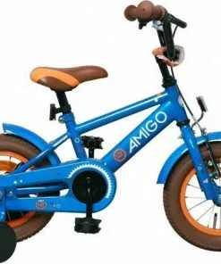 Amigo Sports Jongensfiets - Kinderfiets 12 Inch - Blauw