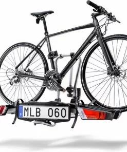 Opklapbare Fietsdrager Voor Trekhaak, 2 Fietsen, Volvo, Thule EasyFold 932