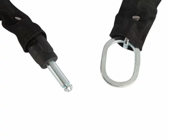 AXA Solid Plus ART2 Fietsslot Met 100cm Insteekketting Set Met Opbergtas - Zadeltas Ketting Slot Zwart 3 AXA Solid Plus ART2 Fietsslot Met 100cm Insteekketting Set Met Opbergtas - Zadeltas Ketting Slot Zwart - Afbeelding 3