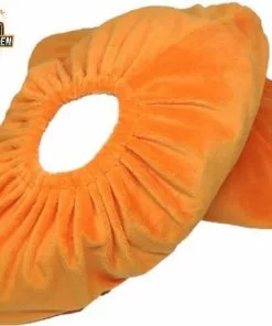 Overschoen-Kampioen 2 PAAR Oranje Velours Overschoenen - Schoenhoesjes - Sloffen Antislip Maat 37-42 -Fietsen-accessoires Verkoopwinkel 550x458 3