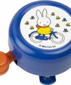 Fietsbel Widek Nijntje Blauw Met Vlag