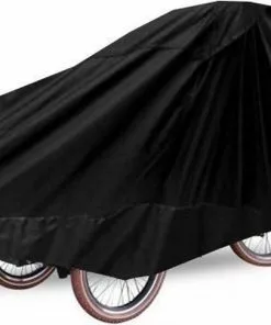 Merkloos Bakfietshoes Cargo Fiets Met 3 Wielen - Zwart - Vogue - Cangoo - A-Kwaliteit