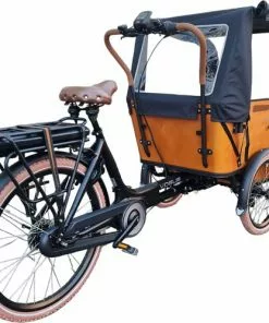 Bakfix Vogue Carry 3 Bakfietshoes Regentent Kayra Zwarte Bakfiets Huif -Fietsen-accessoires Verkoopwinkel 550x498 6