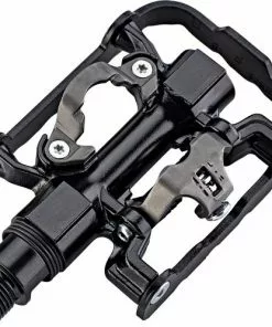 BBB Cycling DualChoice Fietspedalen - Klikpedalen - Platformpedalen - Onderhoudsvrij - Zwart - BPD-23 -Fietsen-accessoires Verkoopwinkel 550x499